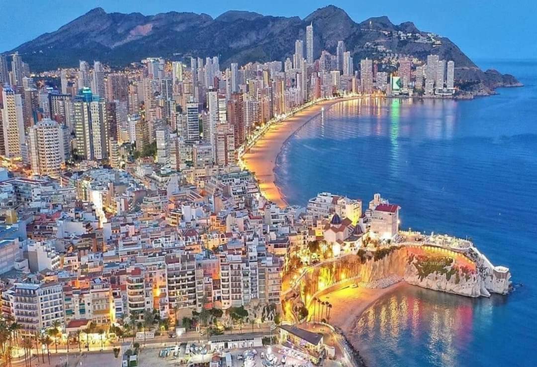 Apto Sm Montecarlo P19 Edif.Gemelos 15 Benidorm Playa Levante Extérieur photo